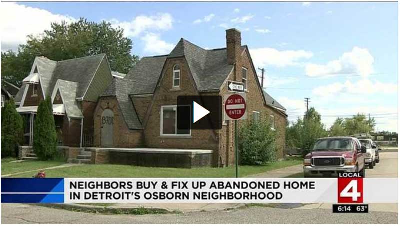 Kate Cherry of Connect Detroit and Quincy Jones of the Osborn Neighborhood Alliance took time to talk to WDIV-TV about the project.